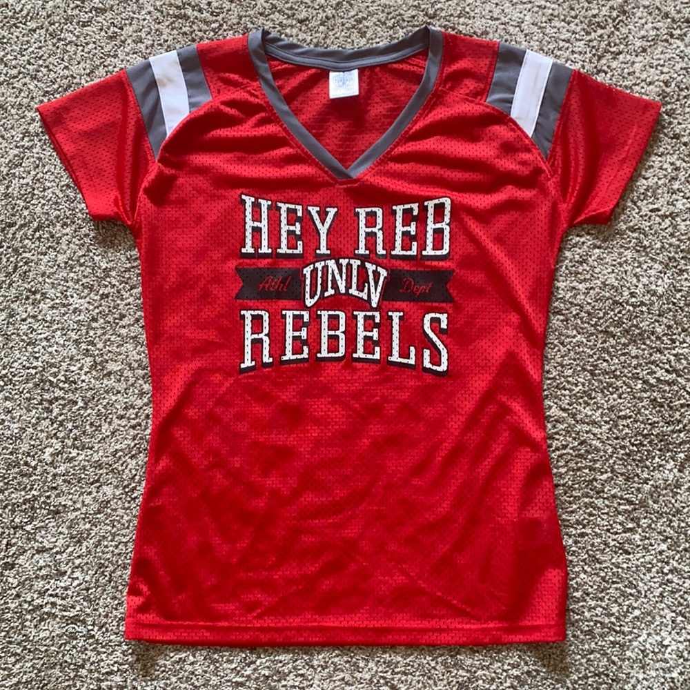 NWOT UNLV Hey Reb Womens Jersey Sz Sm